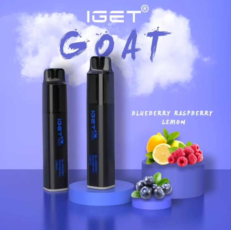 The IGET Goat Blue Raspberry Lemon Vape - Just Vapez