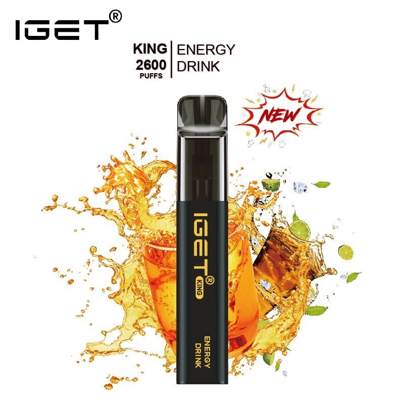 The IGET King Energy Drink Vape - Just Vapez