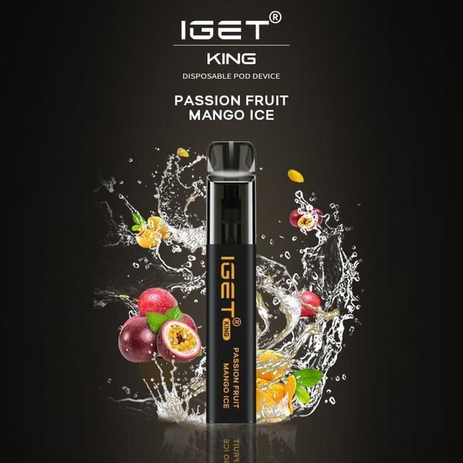 The IGET Passion Fruit Mango Ice Vape - Just Vapez
