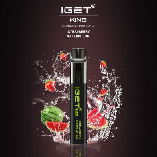 The IGET Strawberry Watermelon Vape - Just Vapez