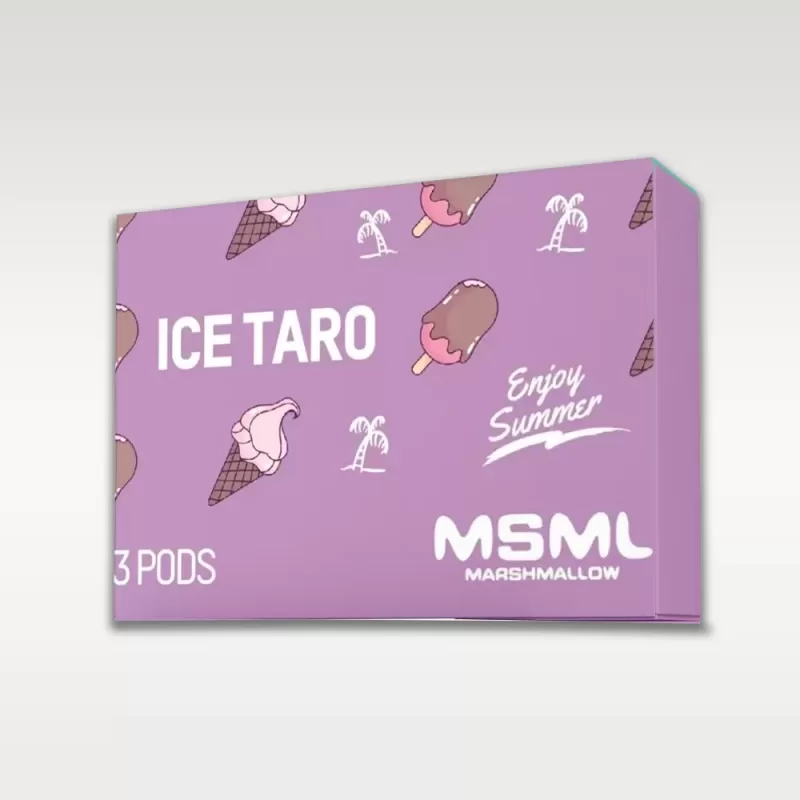MSML Vape Pods - Ice Taro - Just Vapez