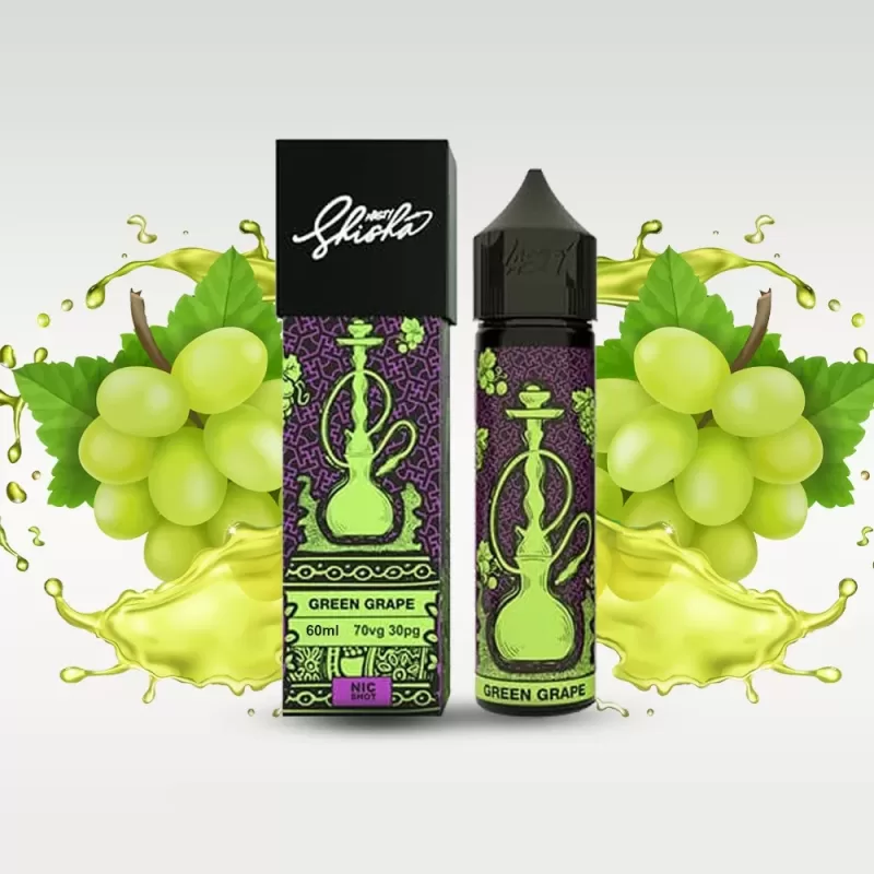 Nasty Sisha Juice - Green Grape - Just Vapez